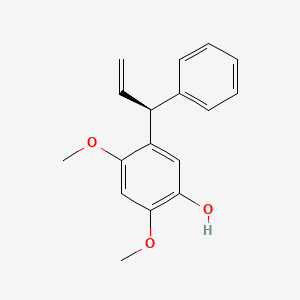 molecular formula C17H18O3 B593540 Dalbergiphenol 