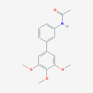 molecular formula C17H19NO4 B5935410 N-(3',4',5'-trimethoxybiphenyl-3-yl)acetamide 
