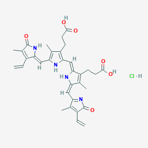 molecular formula C33H35ClN4O6 B593567 Biliverdin hydrochloride CAS No. 856699-18-8