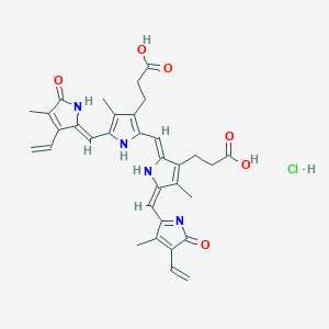 molecular formula C33H35ClN4O6 B593567 Biliverdin (hydrochloride) CAS No. 856699-18-8