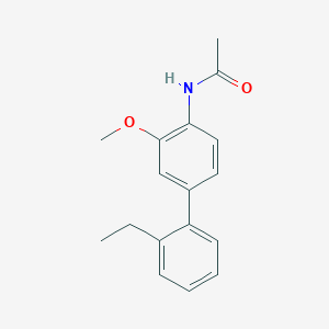 molecular formula C17H19NO2 B5935738 N-(2'-ethyl-3-methoxybiphenyl-4-yl)acetamide 