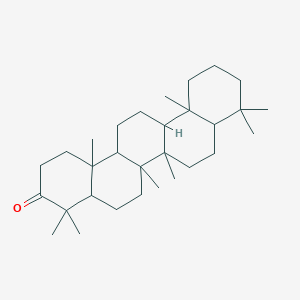 molecular formula C30H50O B593575 4,4,6a,6b,9,9,12a,14b-octamethyl-2,4a,5,6,6a,7,8,8a,10,11,12,13,14,14a-tetradecahydro-1H-picen-3-one CAS No. 17822-06-9