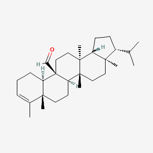 molecular formula C30H48O B593578 Filic-3-en-25-al 