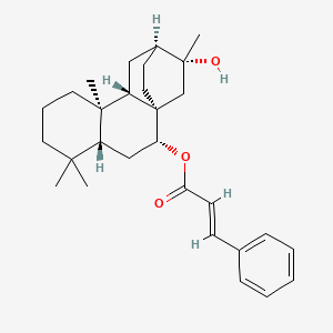 molecular formula C29H40O3 B593579 Spiratisanin A CAS No. 1902173-16-3