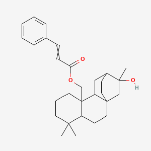 molecular formula C29H40O3 B593581 Spiratisanin C CAS No. 1902173-22-1