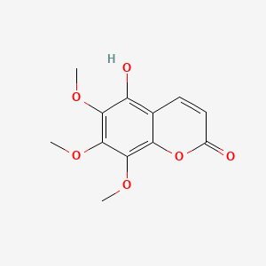 5-Hydroxy-6,7,8-trimethoxycoumarin