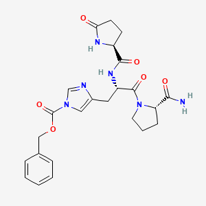 H-Pyr-His(1-Cbz)-Pro-NH2