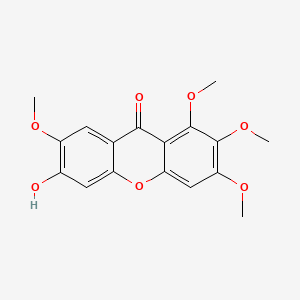 6-Hydroxy-1,2,3,7-tetramethoxyxanthone