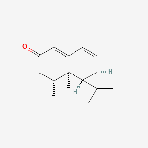 molecular formula C15H20O B593627 Aristola-1(10),8-dien-2-one 