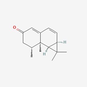 molecular formula C15H20O B593627 Aristola-1(10),8-dien-2-one CAS No. 22391-34-0