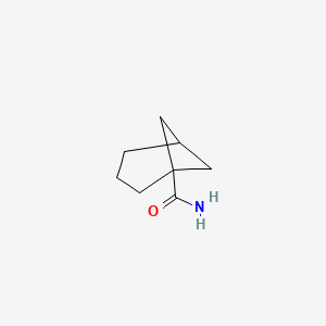 molecular formula C8H13NO B593674 Bicyclo[3.1.1]heptane-1-carboxamide CAS No. 126332-31-8