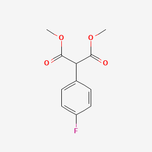 molecular formula C11H11FO4 B593678 Dimethyl (4-fluorophenyl)propanedioate CAS No. 138485-30-0