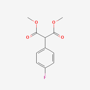 Dimethyl (4-fluorophenyl)propanedioate
