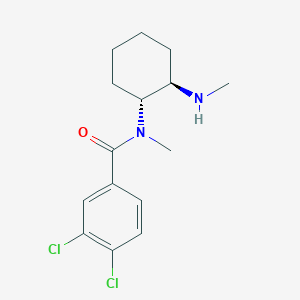 molecular formula C15H20Cl2N2O B593700 N-Desmethyl U-47700 CAS No. 67579-73-1