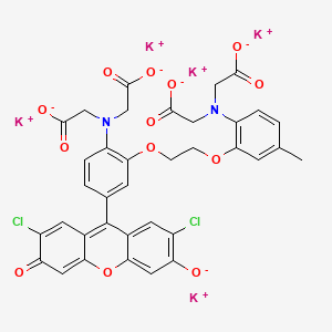 molecular formula C36H25Cl2K5N2O13 B593706 Fluo-3 (potassium salt) CAS No. 853400-67-6