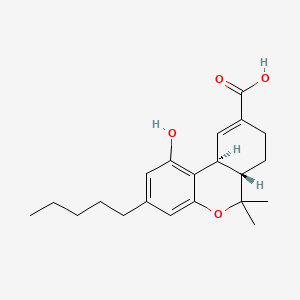 11-Nor-delta(9)-tetrahydrocannabinol-9-carboxylic acid