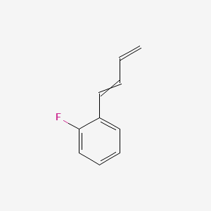 molecular formula C10H9F B593766 1-(Buta-1,3-dien-1-yl)-2-fluorobenzene CAS No. 130837-77-3