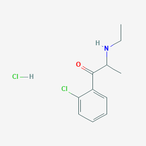 molecular formula C11H15Cl2NO B593767 2-Chloroethcathinone (hydrochloride) CAS No. 879660-23-8