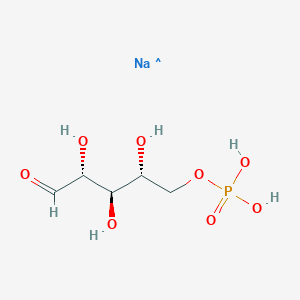 molecular formula C5H11O8P · XNa B593777 5-(dihydrogenphosphate),D-ribose,sodiumsalt CAS No. 76054-75-6