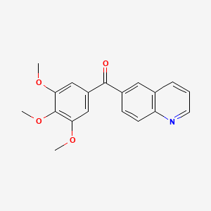molecular formula C19H17NO4 B593801 MPT0B014 CAS No. 1215208-59-5