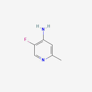 molecular formula C6H7FN2 B593846 4-Amino-5-fluoro-2-methylpyridine CAS No. 1211590-22-5
