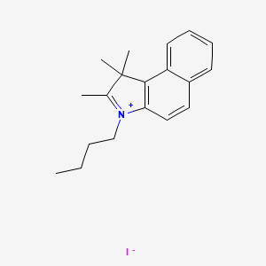 3-Butyl-1,1,2-trimethyl-1H-benz[e]indolium iodide