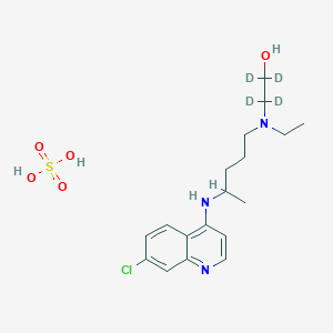 Hydroxychloroquine-d4 (sulfate)