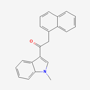 1-(1-Methylindol-3-yl)-2-naphthalen-1-ylethanone