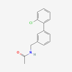 molecular formula C15H14ClNO B5938951 N-[(2'-chlorobiphenyl-3-yl)methyl]acetamide 