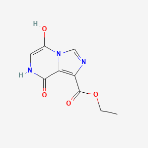 Ethyl 5,8-Dihydroxyimidazo[1,5-a]pyrazine-1-carboxylate
