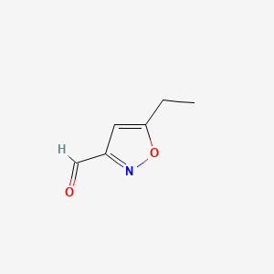 5-Ethylisoxazole-3-carboxaldehyde