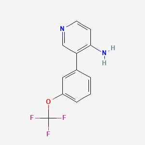 3-(3-(Trifluoromethoxy)phenyl)pyridin-4-amine