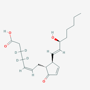 molecular formula C20H30O4 B593909 Prostaglandin A2-d4 