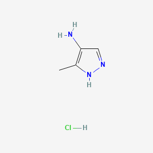 3-methyl-1H-pyrazol-4-amine hydrochloride