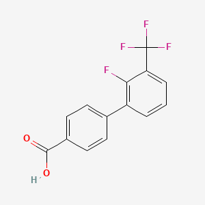 4-(2-Fluoro-3-trifluoromethylphenyl)benzoic acid