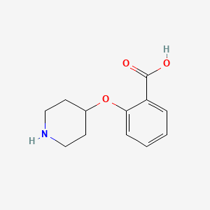 2-(Piperidin-4-yloxy)benzoic acid