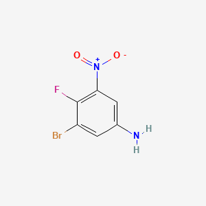 3-Bromo-4-fluoro-5-nitroaniline
