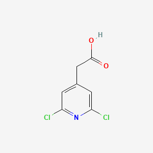 (2,6-Dichloropyridin-4-YL)acetic acid