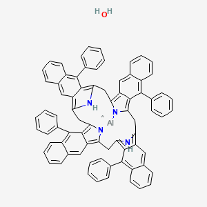molecular formula C76H52AlN4O B593970 CID 138395355 CAS No. 132403-09-9