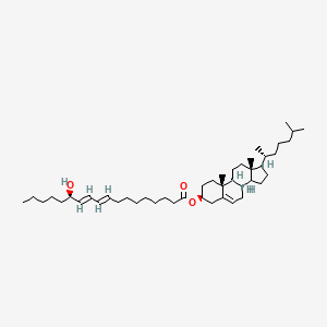 molecular formula C45H76O3 B593972 13(R)-HODE cholesteryl ester 