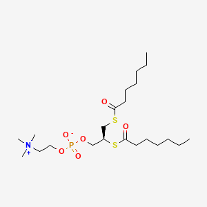 1,2-bis(Heptanoylthio)glycerophosphocholine