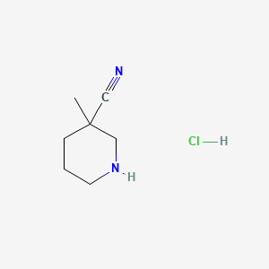 3-Methylpiperidine-3-carbonitrile hydrochloride