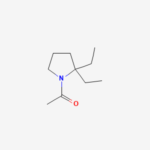 1-(2,2-Diethylpyrrolidin-1-yl)ethanone