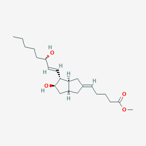 molecular formula C22H36O4 B594024 Carbaprostacyclin methyl ester 