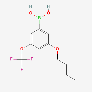 (3-Butoxy-5-(trifluoromethoxy)phenyl)boronic acid
