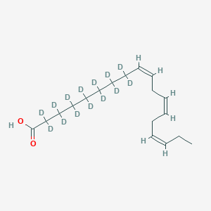molecular formula C18H30O2 B594037 alpha-Linolenic Acid-d14 
