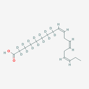 molecular formula C18H16D14O2 B594037 alpha-Linolenic Acid-d14 CAS No. 1622944-40-4