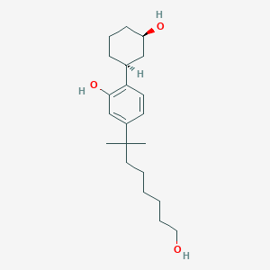 molecular formula C21H34O3 B594054 (+/-)-CP 47,497-C7-Hydroxy metabolite CAS No. 1554485-44-7