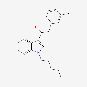 molecular formula C22H25NO B594089 JWH 251 3-methylphenyl isomer CAS No. 1427325-88-9