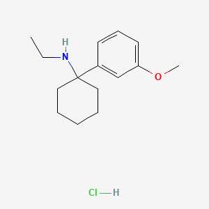molecular formula C15H24ClNO B594151 3-Methoxy pce (hydrochloride) CAS No. 1797121-52-8